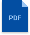 Icon PDF blau